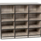 Triple Mobile Classroom Organizer, 12 Bins by Playscapes