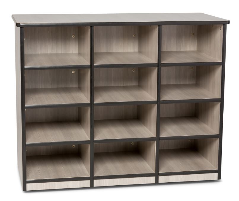 Triple Mobile Classroom Organizer, 12 Bins by Playscapes