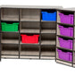 Single Mobile Classroom Organizer, 4 Bins by Playscapes