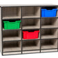 Triple Mobile Classroom Organizer, 12 Bins by Playscapes