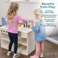 Toddler Combination Play Kitchen, Assembled, view 9