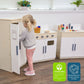 3-Piece Wooden Play Kitchen Set, view 9