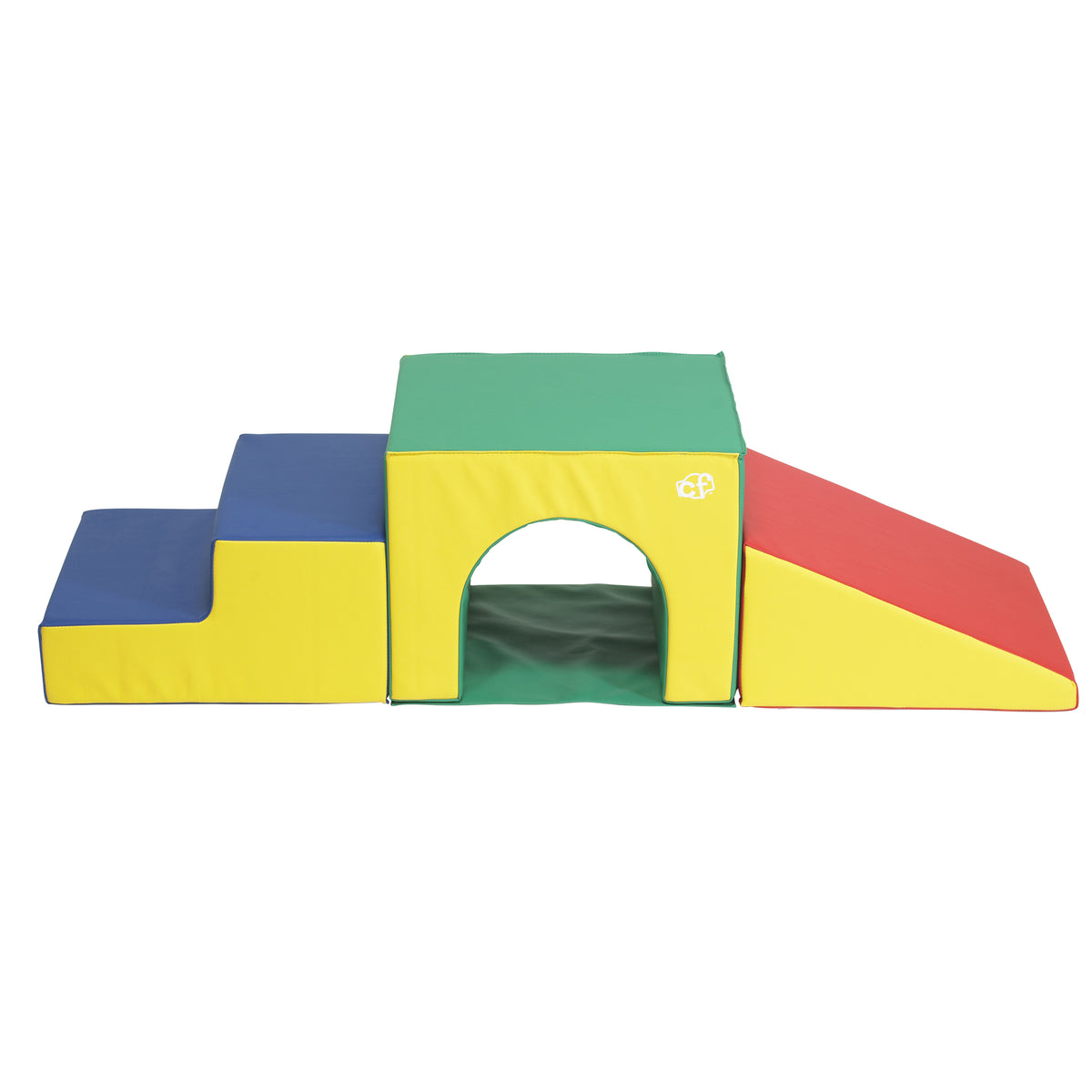 Compact Soft Play Tunnel Climber with Floor Mat, view 4
