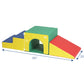 Compact Soft Play Tunnel Climber with Floor Mat, view 8