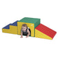 Compact Soft Play Tunnel Climber with Floor Mat