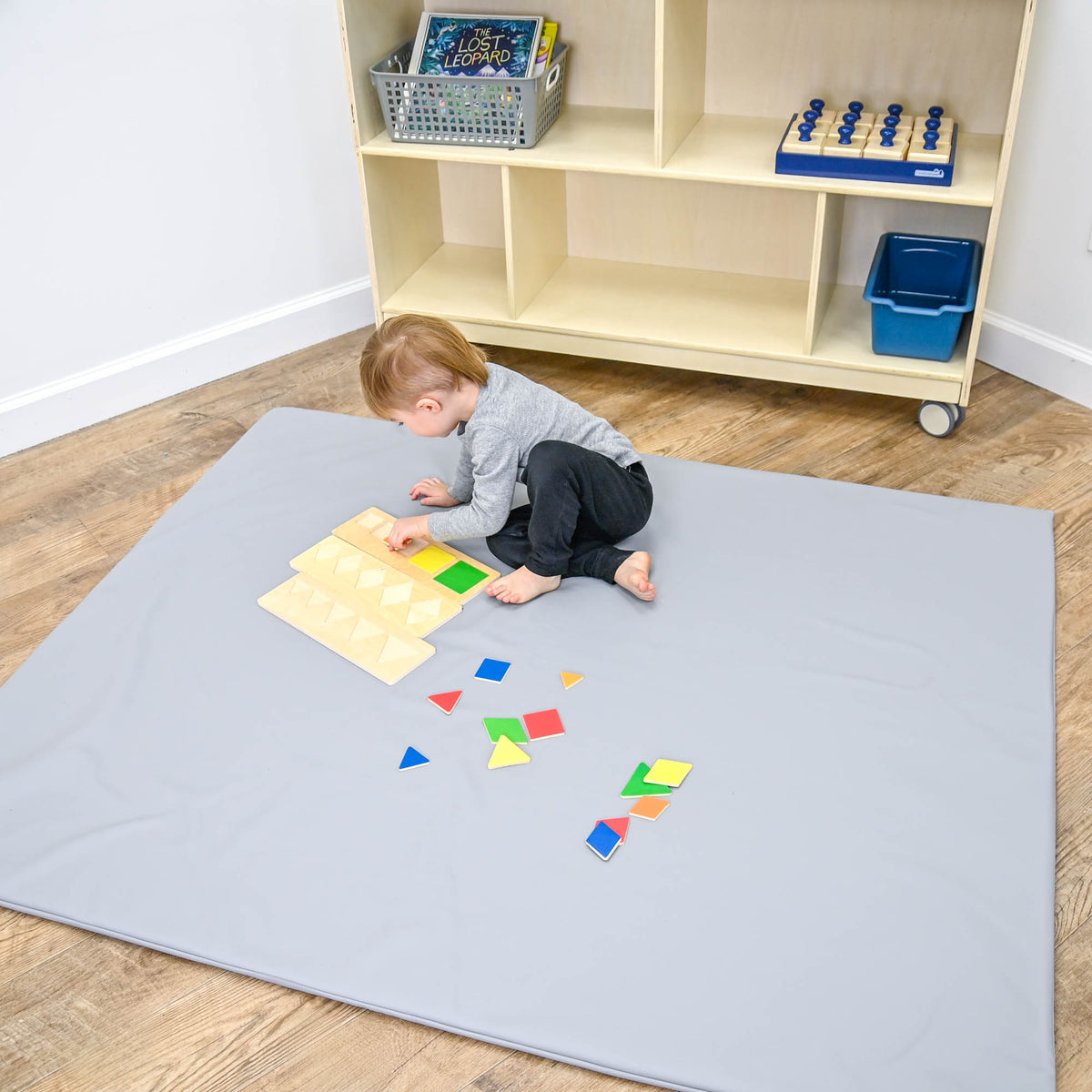 Reversible Rectangle Activity Mat, 4' x 5', view 10