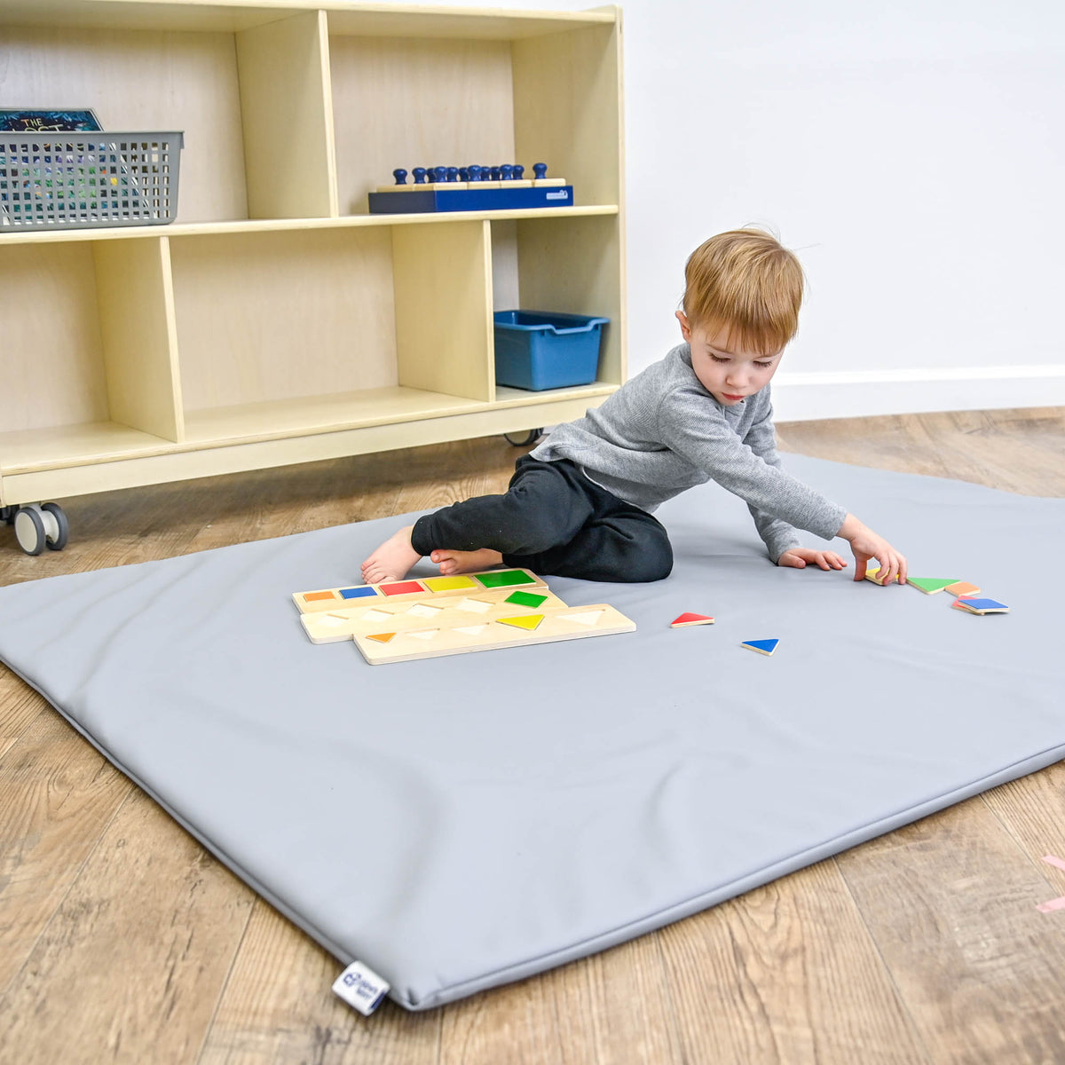 Reversible Rectangle Activity Mat, 4' x 5', view 9