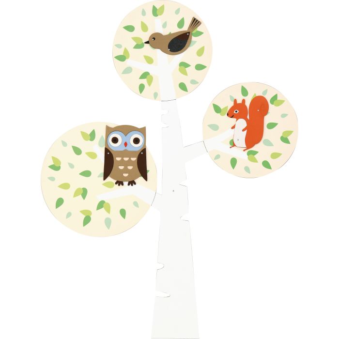 Tree and Woodland Friends Wall Decor