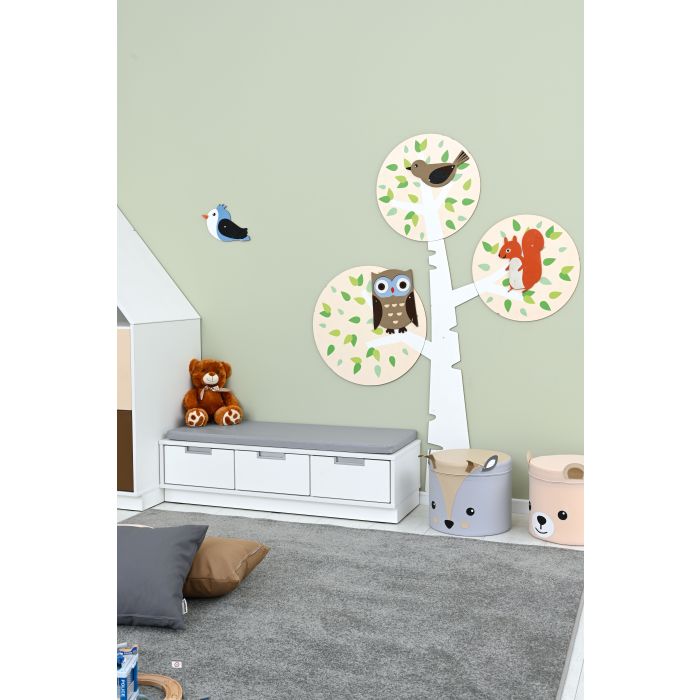 Tree and Woodland Friends Wall Decor
