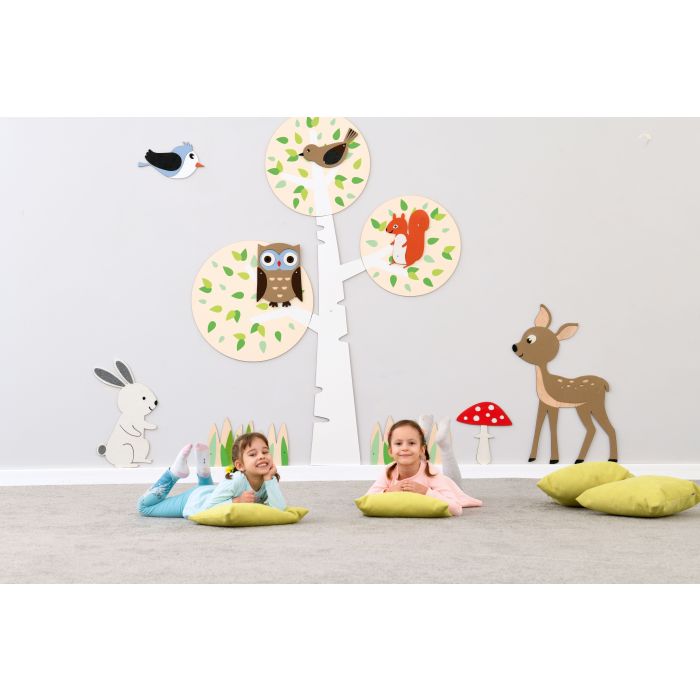 Tree and Woodland Friends Wall Decor