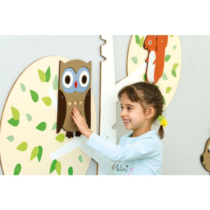 Tree and Woodland Friends Wall Decor