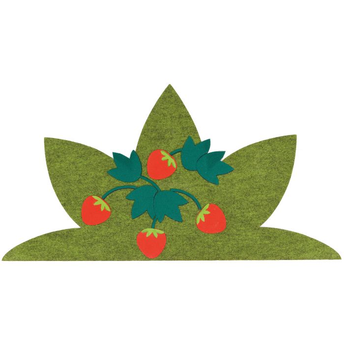 Grass and Strawberries Wall Decor