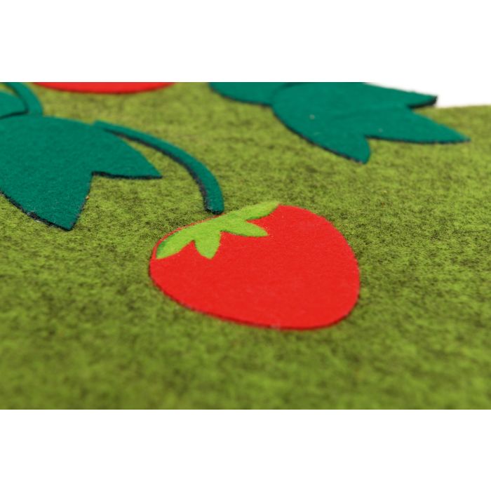 Grass and Strawberries Wall Decor