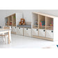 FLO Low Display Cabinet, Right Facing by NOVUM
