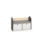 Mobile Storage Cabinet with Cushioned Bench by NOVUM