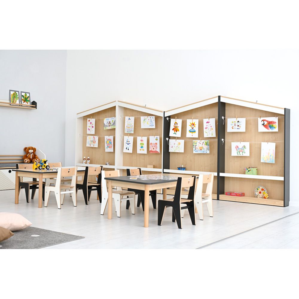 FLO Artwork Display Cabinet, Right Facing by NOVUM