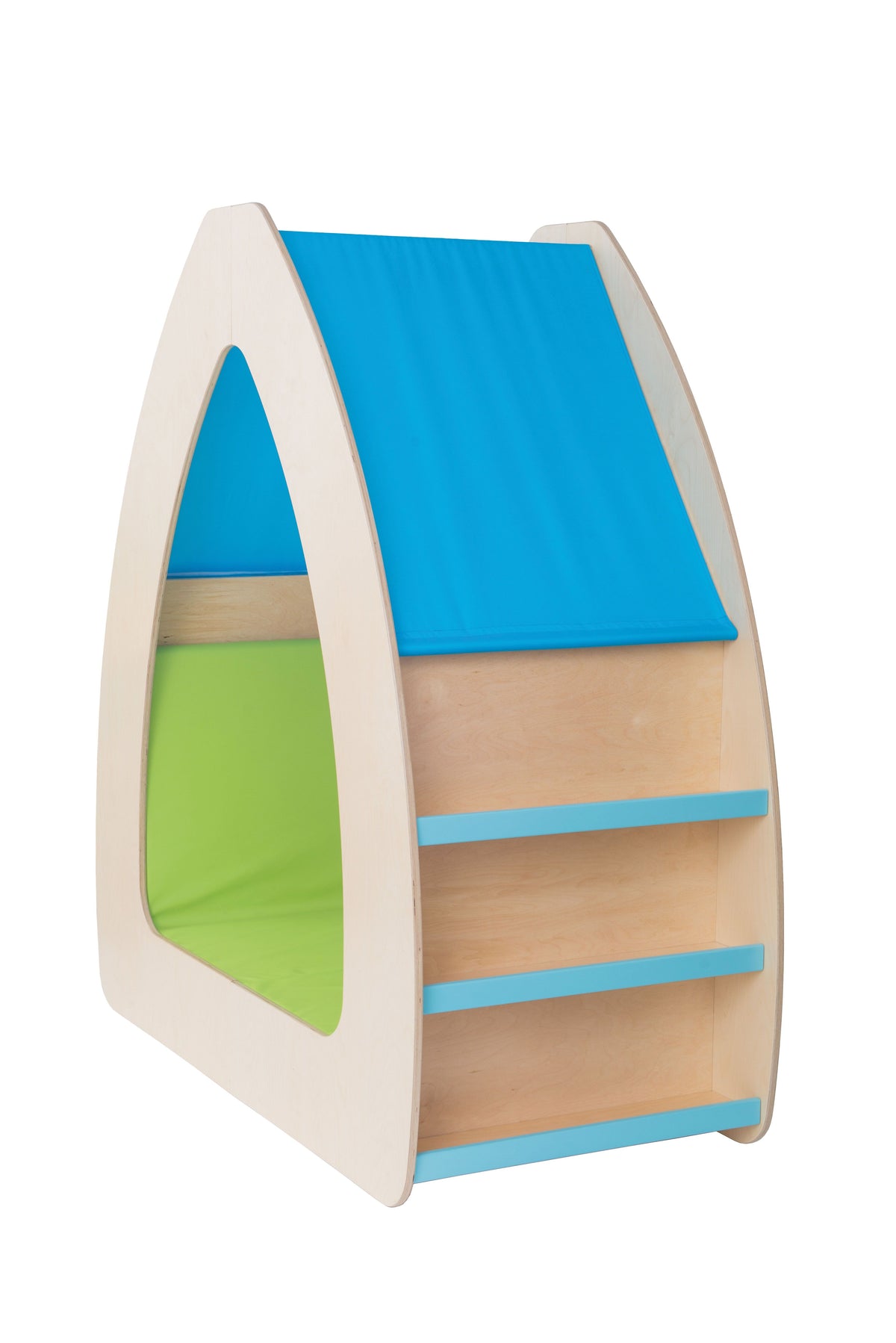 Reading Oasis House with Shelves and Seats by NOVUM