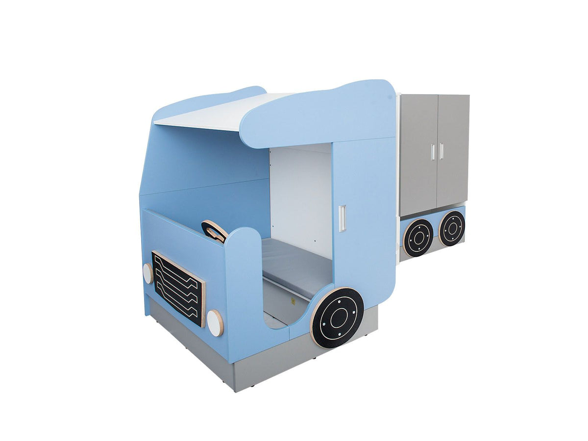 Truck Bookcase with Cushioned Driver Cab by NOVUM