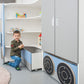Truck Bookcase with Cushioned Driver Cab by NOVUM