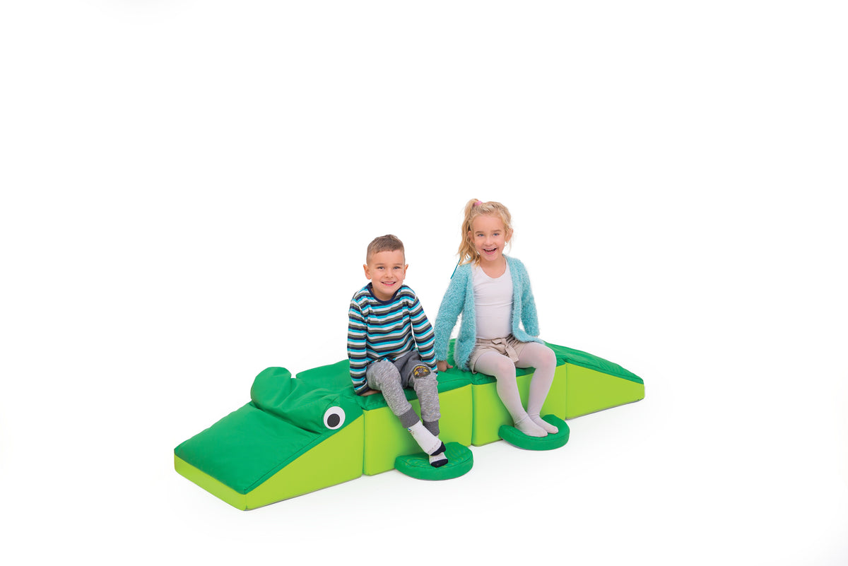 Sensory Crocodile Floor Cushion by NOVUM