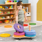 Rolling Trolley with 12 Donut Floor Cushions by NOVUM
