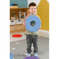 Rolling Trolley with 12 Donut Floor Cushions by NOVUM