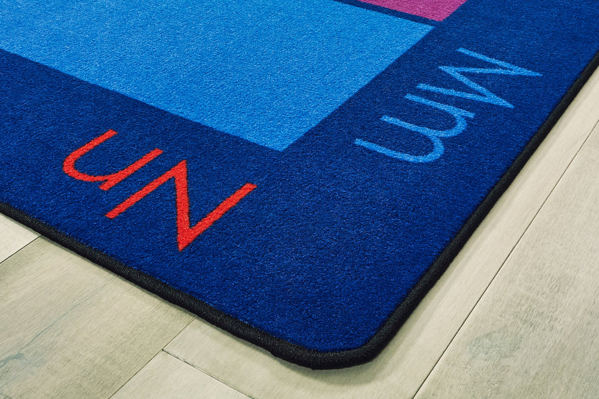 Colorful Places Seating Classroom Rug, view 2