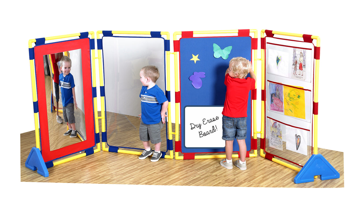 Sensory Activity Room Divider Panel Center, 4 Panels