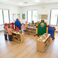 Pretend Play Village Room Divider Panel Set, view 4