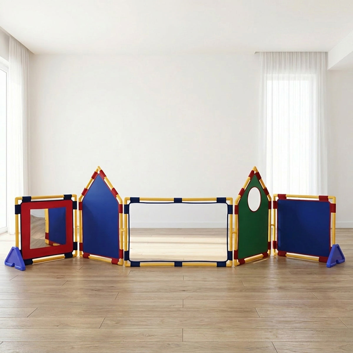 Pretend Play Village Room Divider Panel Set