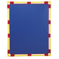 Large Rectangle Portable Classroom Room Divider Panel, Blue / Single / Panel Only