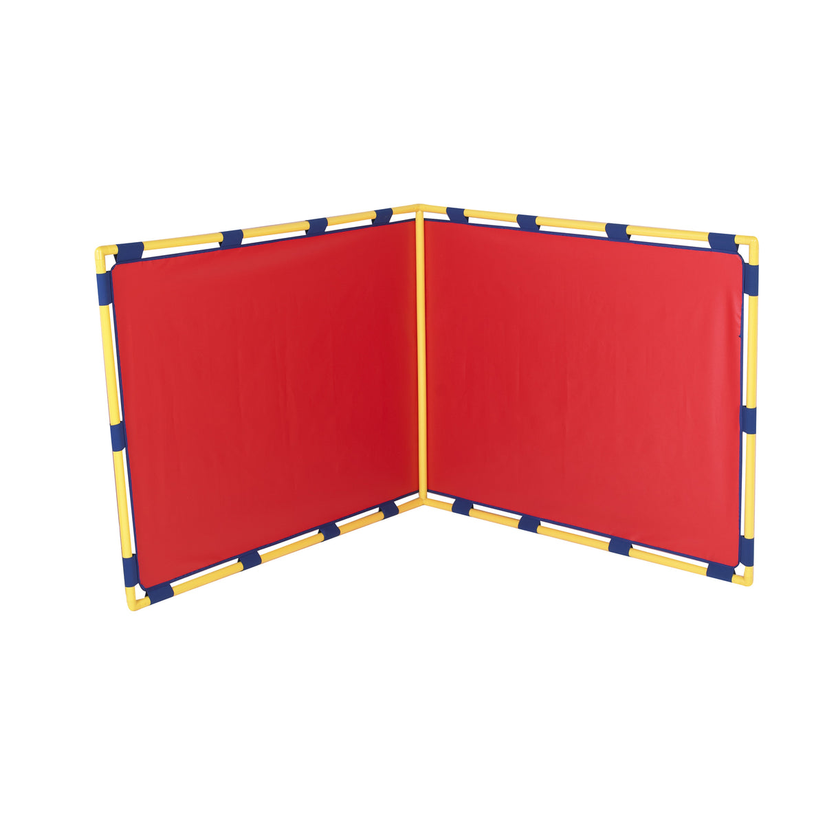PlayPanels Large Right Angle Freestanding Classroom Divider Panel – Red