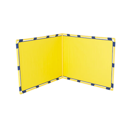 PlayPanels Large Right Angle Freestanding Classroom Divider Panel – Yellow