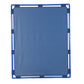 Large Rectangle Portable Classroom Room Divider Panel, Deep Water Blue / Single / Panel Only