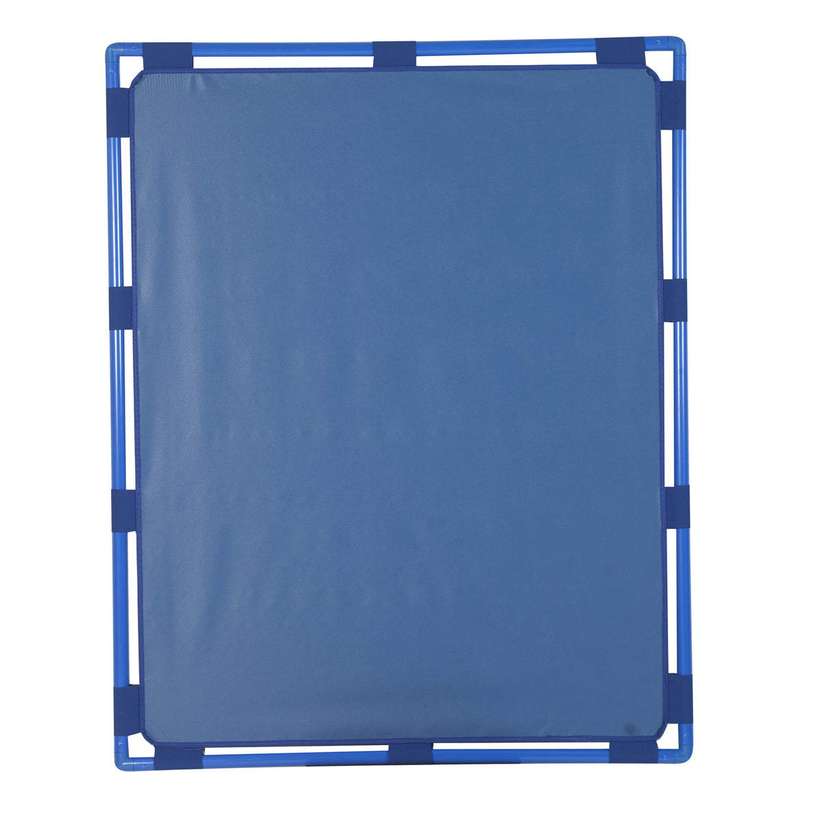 Large Rectangle Portable Classroom Room Divider Panel, Deep Water Blue / Single / Panel Only