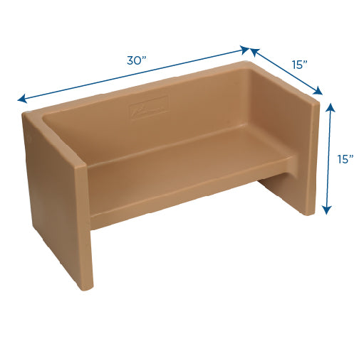 3-in-1 Flexible Seating Bench and Activity Table, view 4