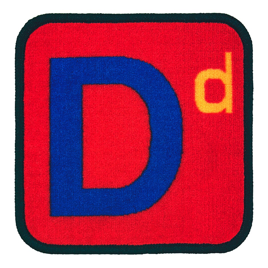 Uppercase and Lowercase Alphabet Seating Squares, view 4