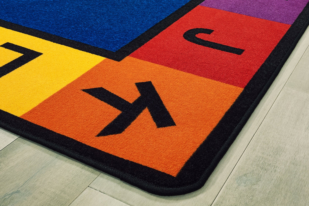 Sunny Day Learn & Play Classroom Rug, view 2