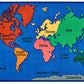 World Map Classroom Rug, view 3