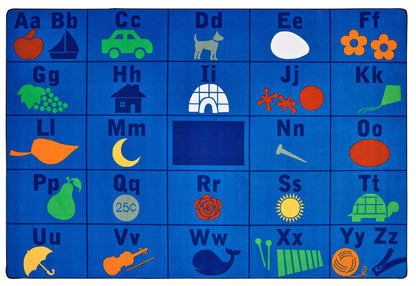Alphabet Seating Classroom Rug