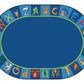 A to Z Animals Alphabet Classroom Rug, view 2