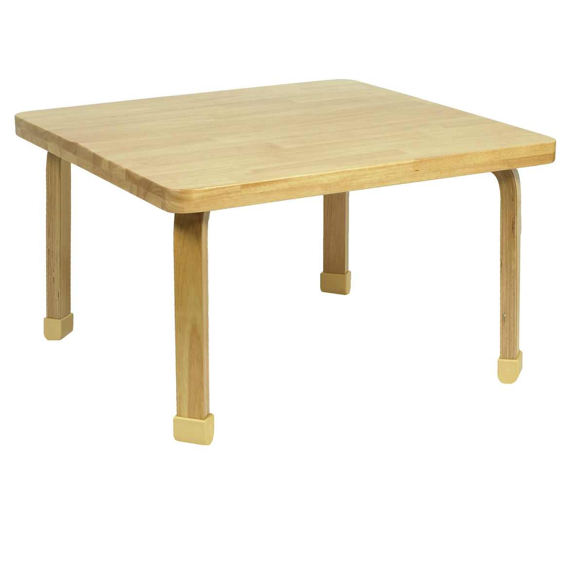 Preschool Classroom Table with Natural Wood Finish, view 13