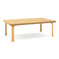 Preschool Classroom Table with Natural Wood Finish, view 9