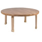 Preschool Classroom Table with Natural Wood Finish, view 20