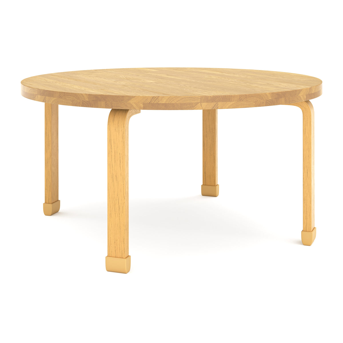 Preschool Classroom Table with Natural Wood Finish, view 4