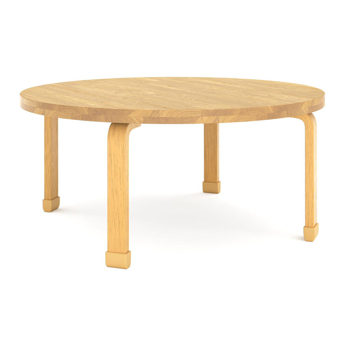 Preschool Classroom Table with Natural Wood Finish