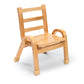 Stackable Hardwood Preschool Chair, view 10