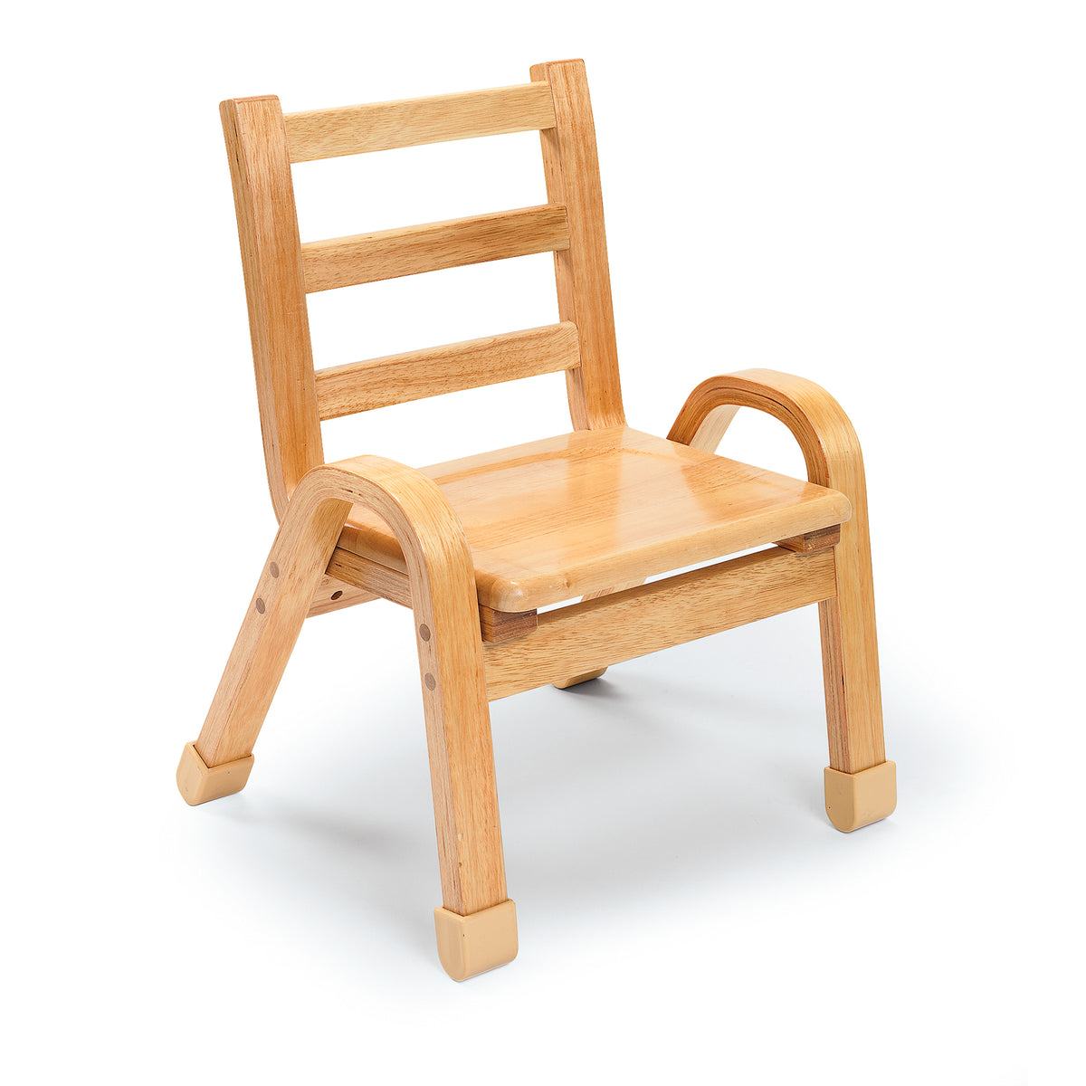 Stackable Hardwood Preschool Chair, view 10