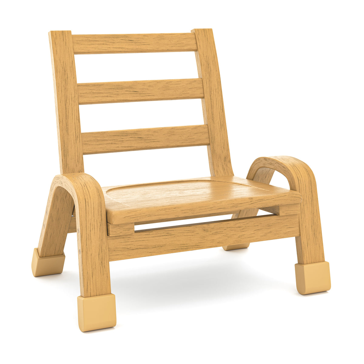 Stackable Hardwood Preschool Chair, view 2