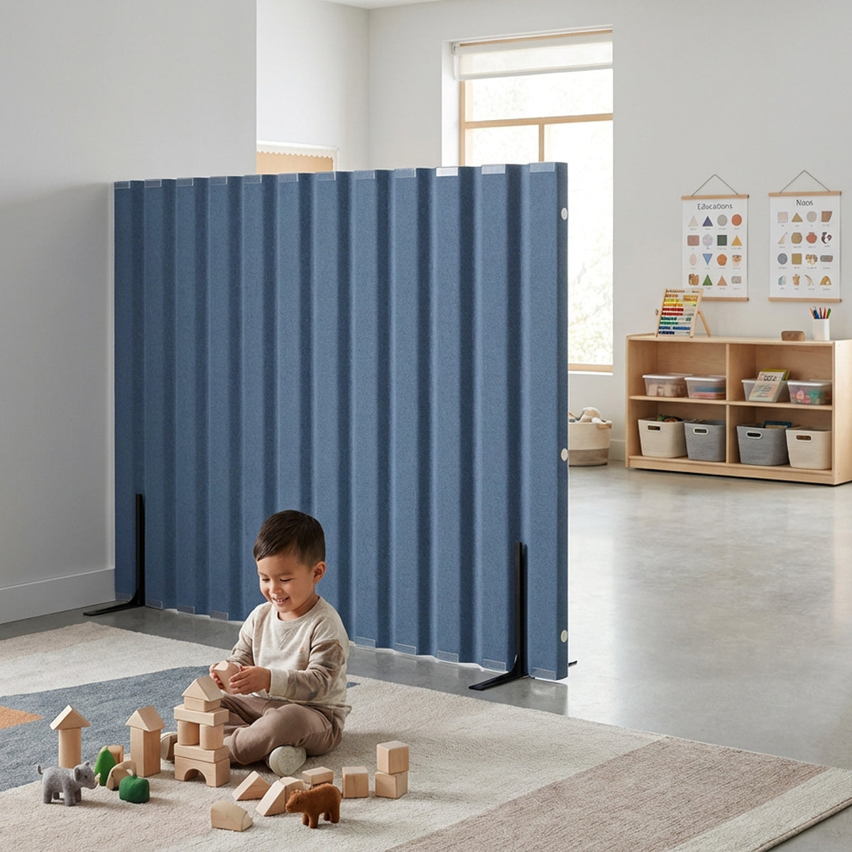 Sound-Dampening Flexible Classroom Room Divider, view 15